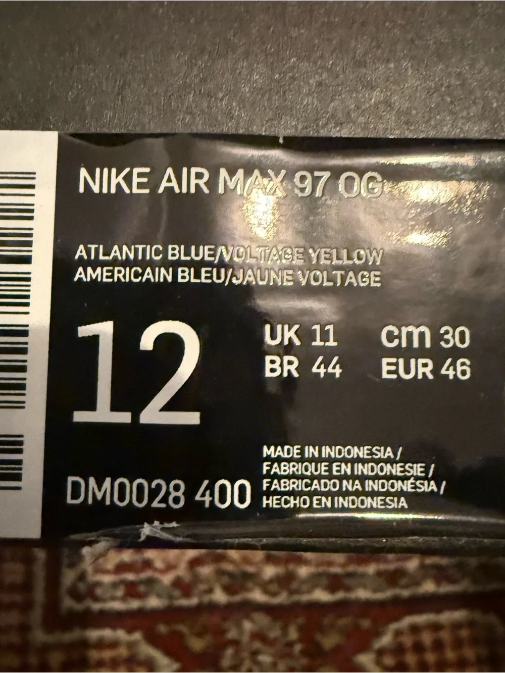Nike Air Max 97 Atlantic Blue Voltage Yellow